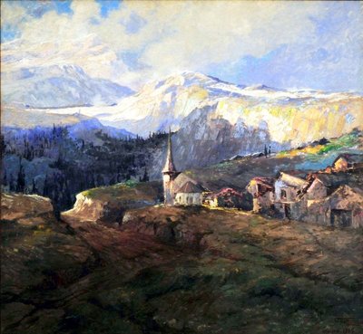 Valle de la Dala, Suiza de Antonio Parreiras